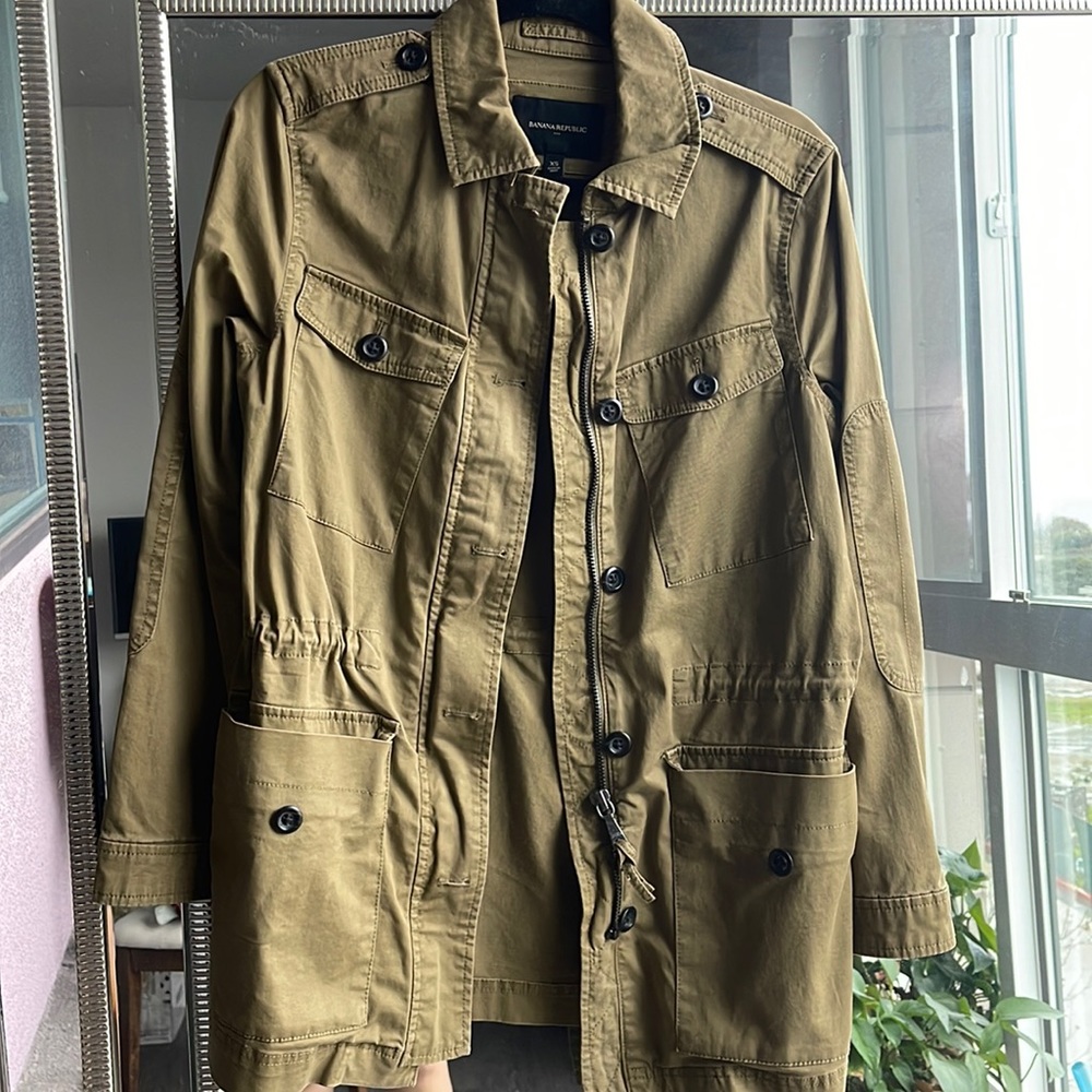 Banana Republic Long Jacket